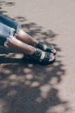 Orquídea Strap Sandal - Insectashoes brasil