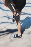Mono Black Strap Sandal - Insectashoes brasil