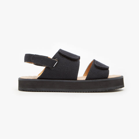 Mono Black Strap Sandal - Insectashoes brasil
